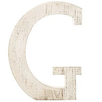 Decorative Wood Letters - G 