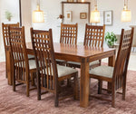 Sheesham Wood Avavia 6 Seater Dining Table Set for Home | Dining Furniture 