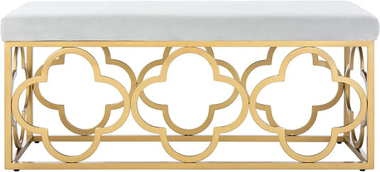 Translation missing: en.Fleur Bench Glam Velvet and Metal 