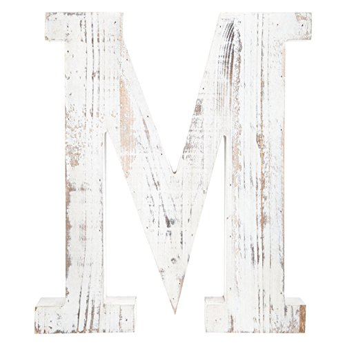 Decorative Wood Letters - M