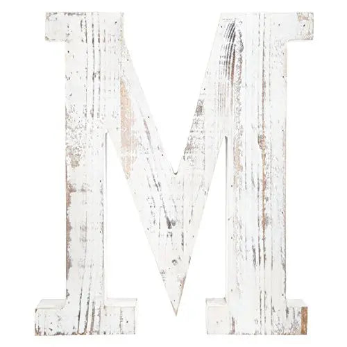 Decorative Wood Letters - M 