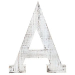 Decorative Wood Letters - A 