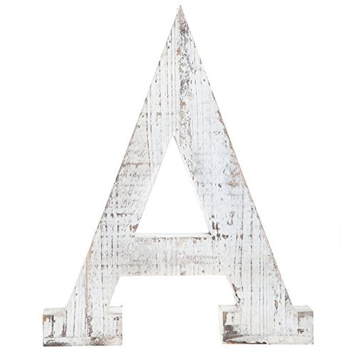 Decorative Wood Letters - A