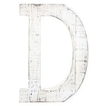 Decorative Wood Letters - D 