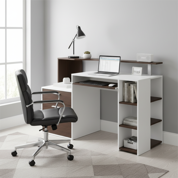 Translation missing: en.Solid Mango Wood Study Desk Table for Home and Office 