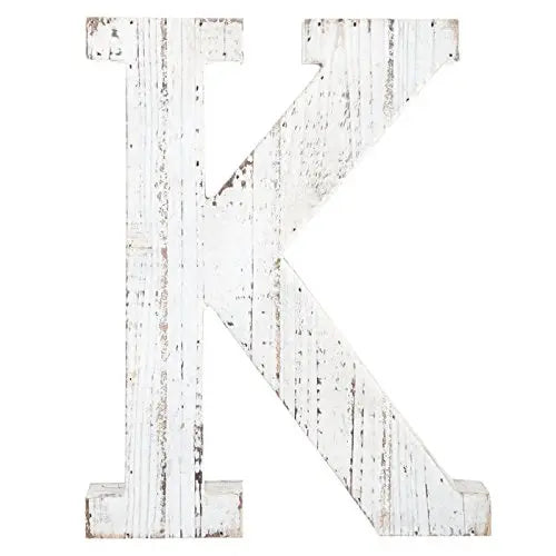 Translation missing: en.Decorative Wood Letters - K 