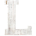 Decorative Wood Letters - L 