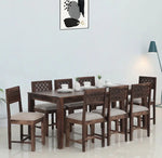 Sheesham Wood Durque 8 Seater Dining Table Set for Home | Dining Furniture 