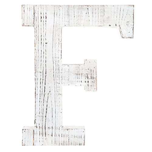 Decorative Wood Letters - F