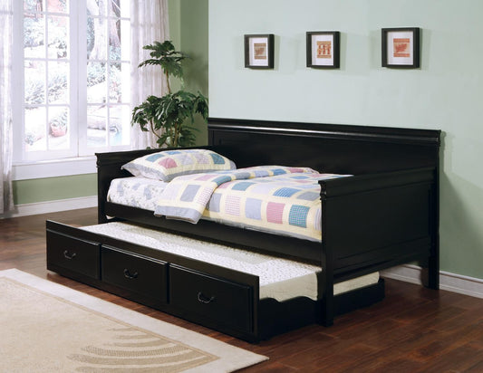 Mango Wood Carss Daybed with Trundle Bed for Home | Bed for Bedroom