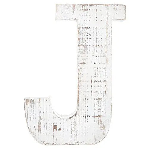 Translation missing: en.Decorative Wood Letters - J 