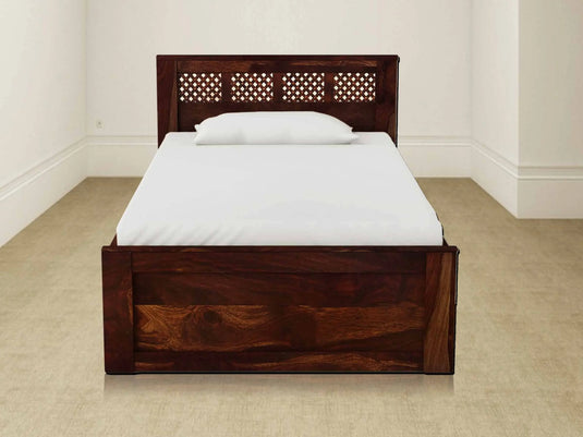 Translation missing: en.Sheesham Wood Storage Single Size Sion Bed for Bedroom Stylish 