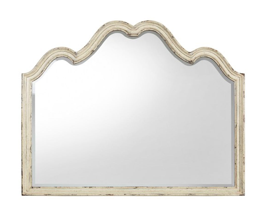 Mango Wood Home Decorative Nepht Dresser Wall Mirror for Living Room 