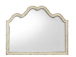 Mango Wood Home Decorative Nepht Dresser Wall Mirror for Living Room 