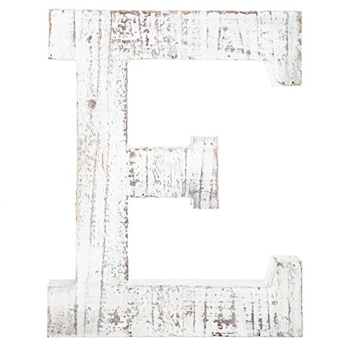 Decorative Wood Letters - E