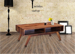 Sheesham Wood Olry Stylish Coffee Table for Living Room | Center Table for Home | Brown Finish 
