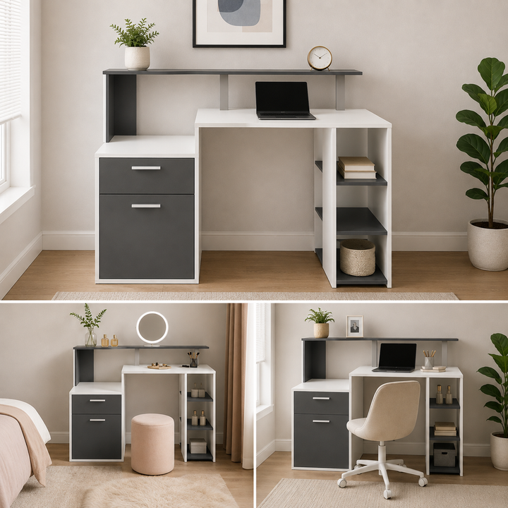 Translation missing: en.Solid Mango Wood Study Desk Table for Home and Office 
