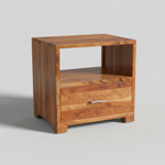 Solid Wood Mary Bedside Storage Table for Living Room 