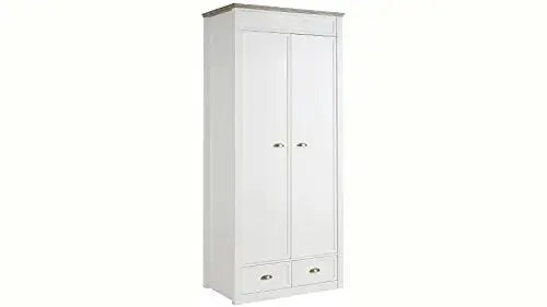 Translation missing: en.Mango Wood Multipurpose Storage Varna 2-Door &amp; 2 Drawer Wardrobe Almirah for Bedroom | Cocoa Brown 