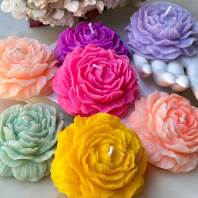 Handcrafted Bloom Candles