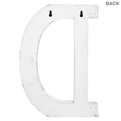 Decorative Wood Letters - D