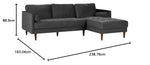 MidCen Wooden 3 Seater Sofa Set with High-Density Comfortable Foam for Home & Living Room (Upholstered- Dark Green Velvet Fabric) 