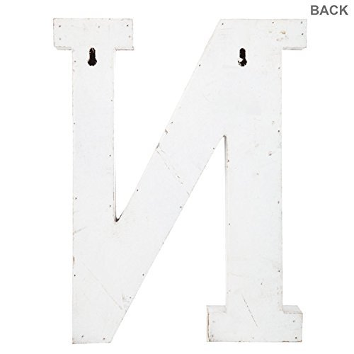 Decorative Wood Letters - N