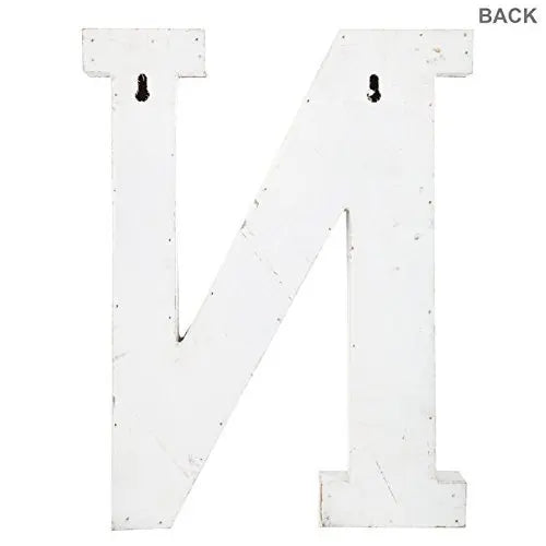 Translation missing: en.Decorative Wood Letters - N 