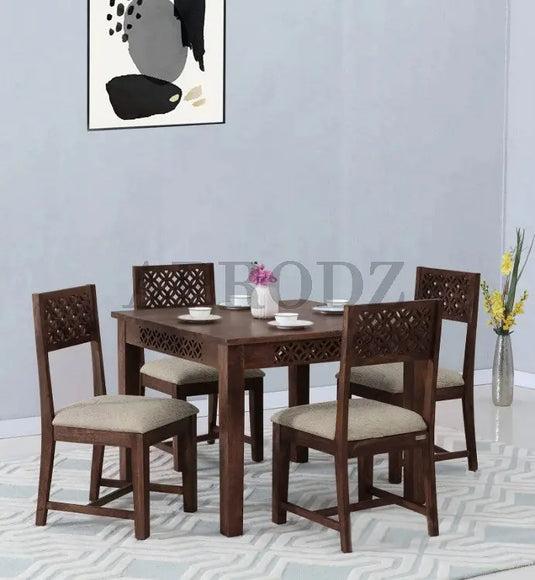 Translation missing: en.Sheesham Wood Durque 4 Seater Dining Table Set for Home | Dining Furniture 