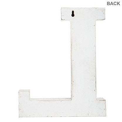 Decorative Wood Letters - L