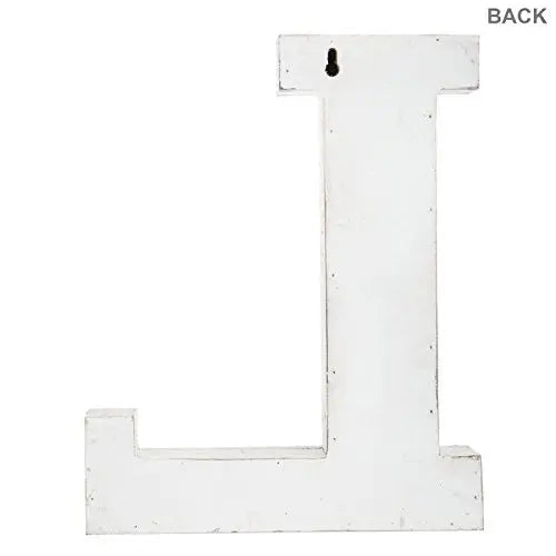 Decorative Wood Letters - L 