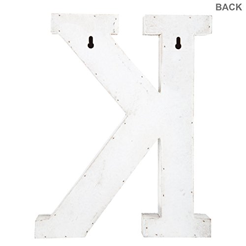 Decorative Wood Letters - K