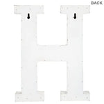 Decorative Wood Letters - H 