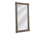 Mango Wood Brialle Wall Decorative Mirror Frame| Wooden Mirror | Brown Finish 