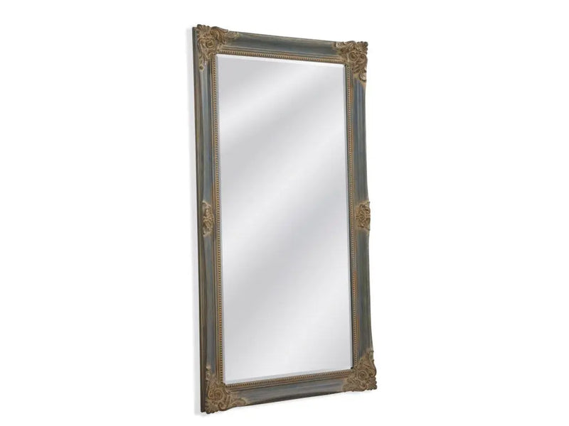 Mango Wood Brialle Wall Decorative Mirror Frame| Wooden Mirror | Brown Finish 