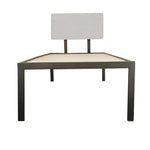 Single Size Bed Without Storage for Home & Living Room Cot Bed Furniture 