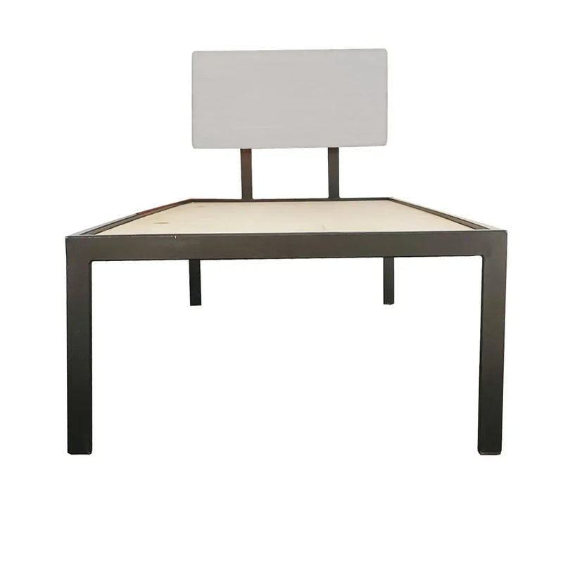 Single Size Bed Without Storage for Home & Living Room Cot Bed Furniture 