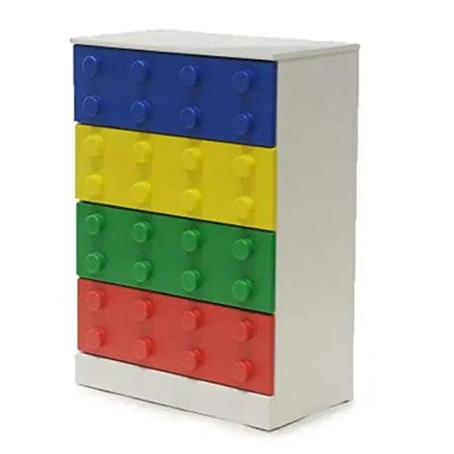 Mango Wood Warsaw Chest of 5 Drawers Storage Dresser for Living Room Furniture (White Finish) 