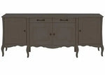 Soild Wood Teresina Sideboard Storage Cabinet with Drawer for Living Room | Opera Evening Finish 