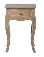 Mango Wood Lubin Bedside Table for Bedroom 