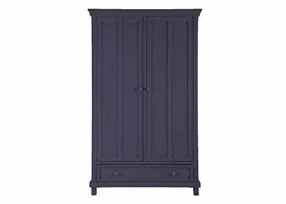 Mango Wood Antelya Multipurpose Storage Sleek Wardrobe Almirah for Living Room 