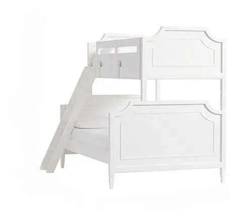 Solid Wood Joni Bunk Bed for Bedroom | White Finish 