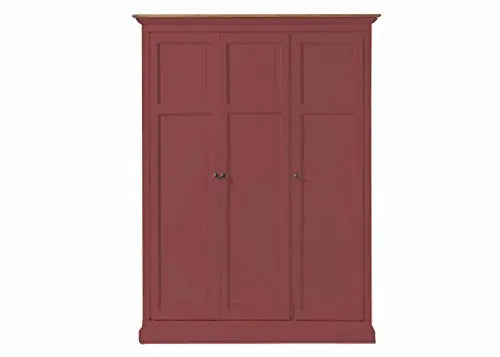APRODZ Mango Wood Multipurpose Storage Venice Wardrobe Almirah for Living Room | Cream
