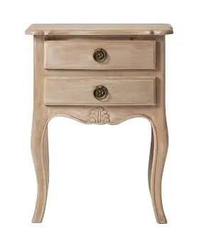 Mango Wood Opole Bedside Table for Home 