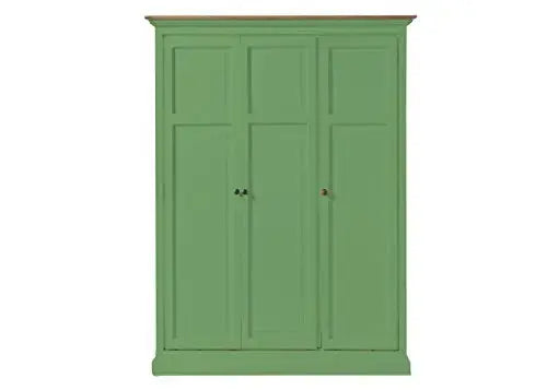 Translation missing: en.Mango Wood Multipurpose Storage Venice Wardrobe Almirah for Living Room | Cream 