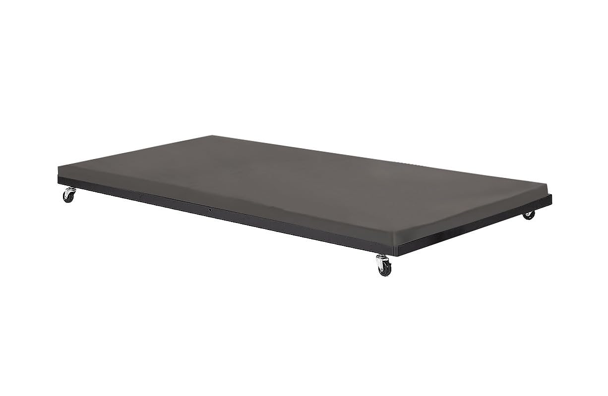 Suniz Twin Size Metal Daybed with Trundle Bed 