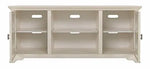 Mango Wood Sulla LED TV Stand Entertainment Unit Storage TV Cabinet for Living Room (Walnut Finish) 