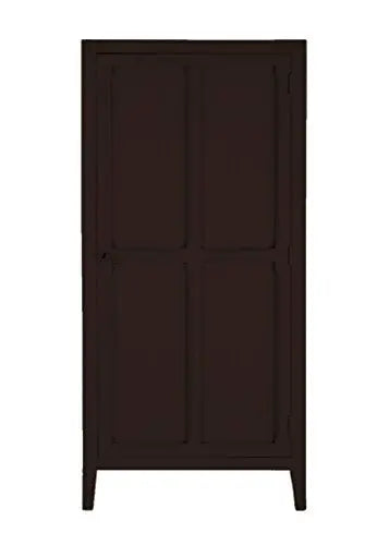 Mango Wood Multipurpose Storage Stockholm Wardrobe for Bedroom | 1 Door and 4 Sleeves Almirah | Emperor 