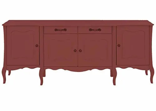Soild Wood Teresina Sideboard Storage Cabinet with Drawer for Living Room | Opera Evening Finish 