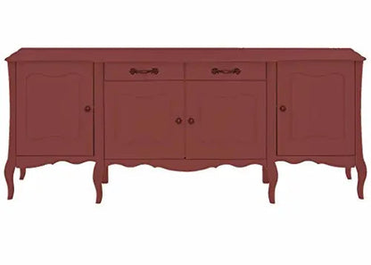 Soild Wood Teresina Sideboard Storage Cabinet with Drawer for Living Room | White Finish 